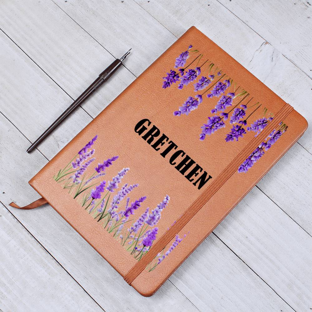 Gretchen (Lavender) - Vegan Leather Journal
