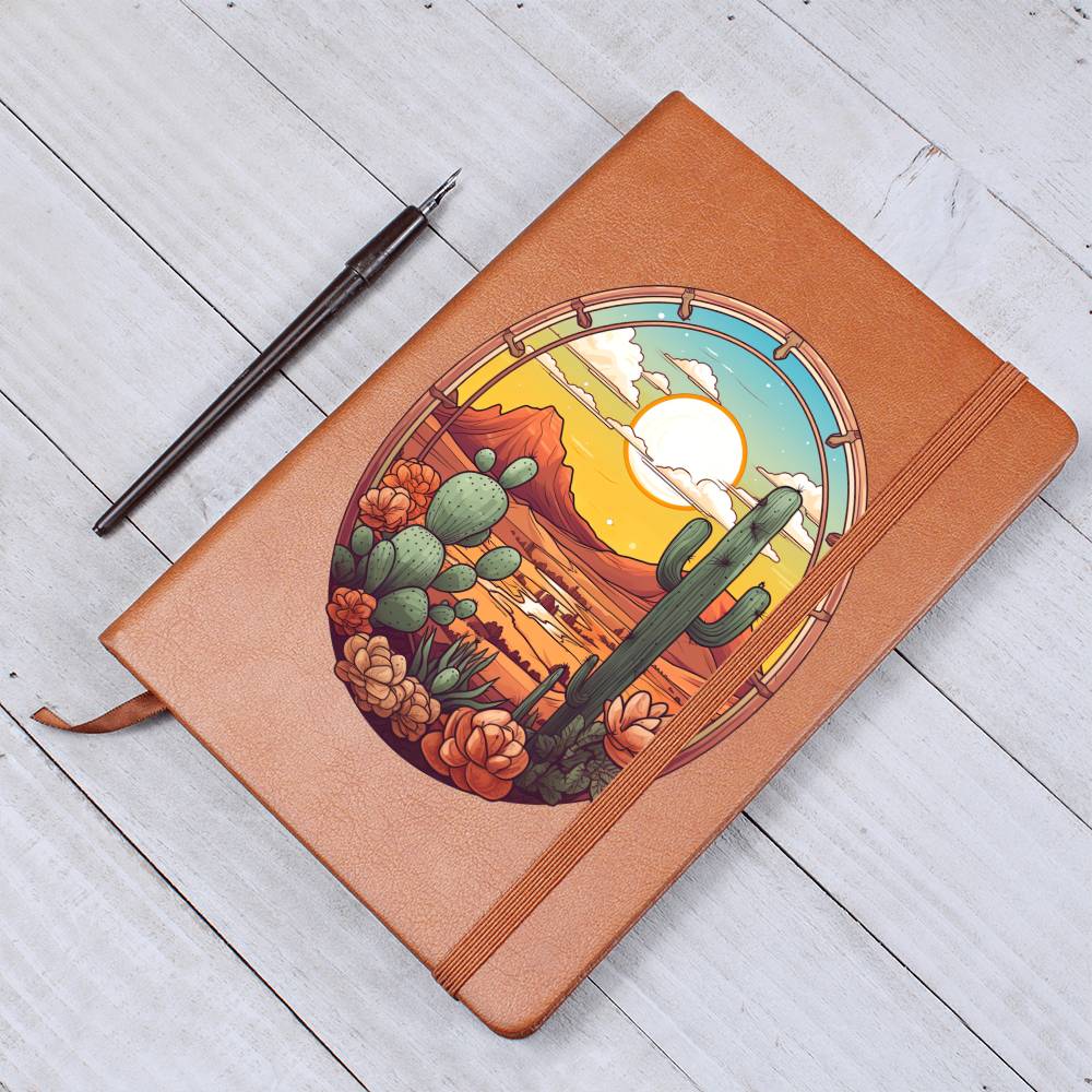 Minimalist BOHO Art 030 - Vegan Leather Journal