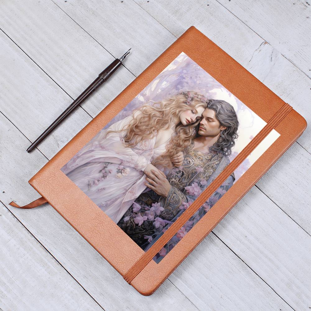 Valentine's Day Art 311 - Vegan Leather Journal