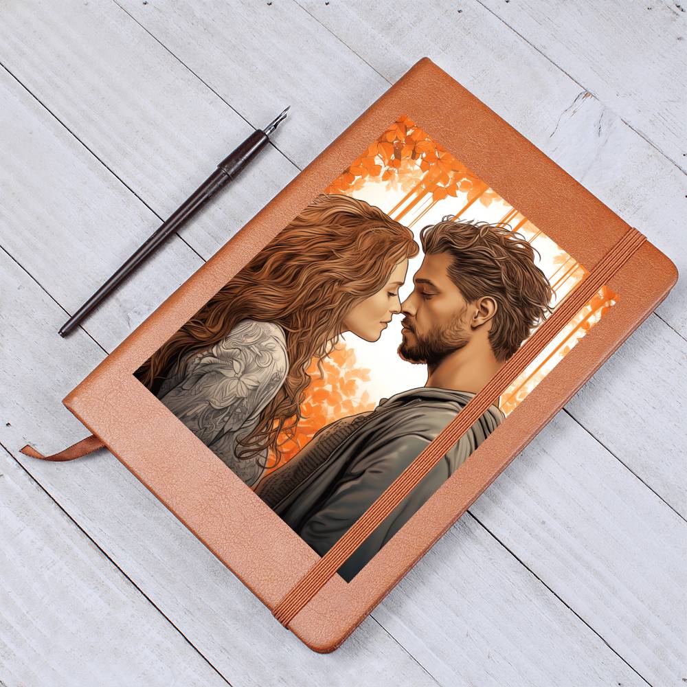 Valentine's Day Art 392 - Vegan Leather Journal