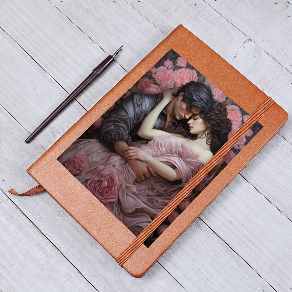 Valentine's Day Art 307 - Vegan Leather Journal