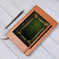 Ornate Gold Cover 071 - Vegan Leather Journal