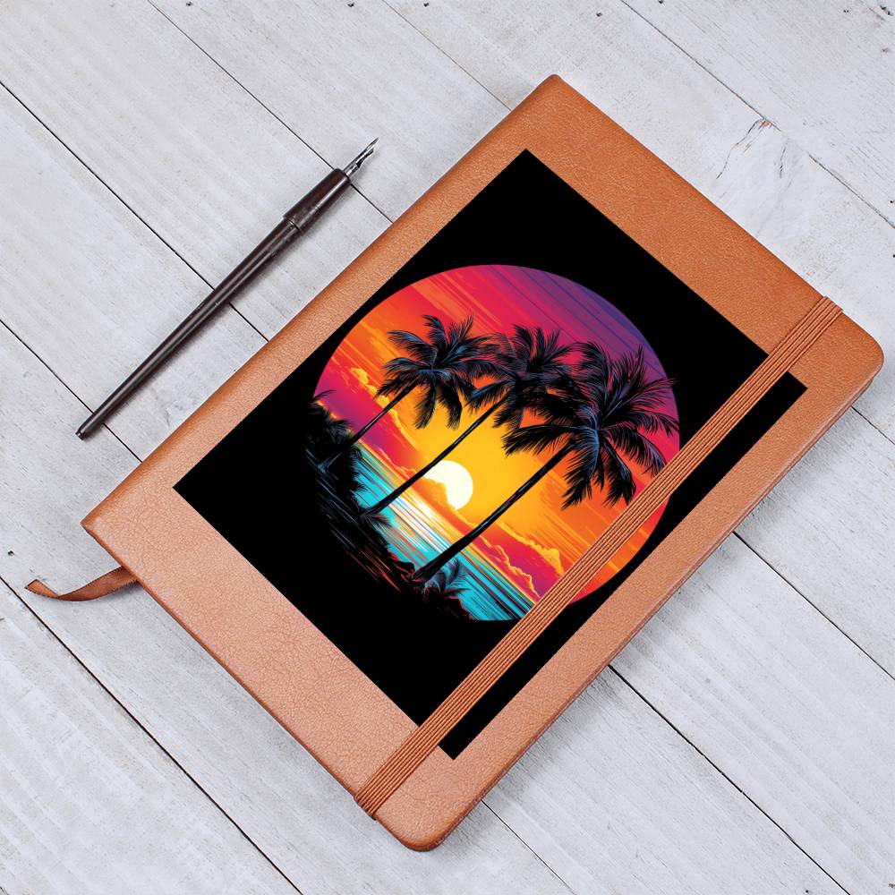 Minimalist BOHO Art 035 - Vegan Leather Journal