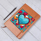 Valentine's Day Pop Art 24 - Vegan Leather Journal