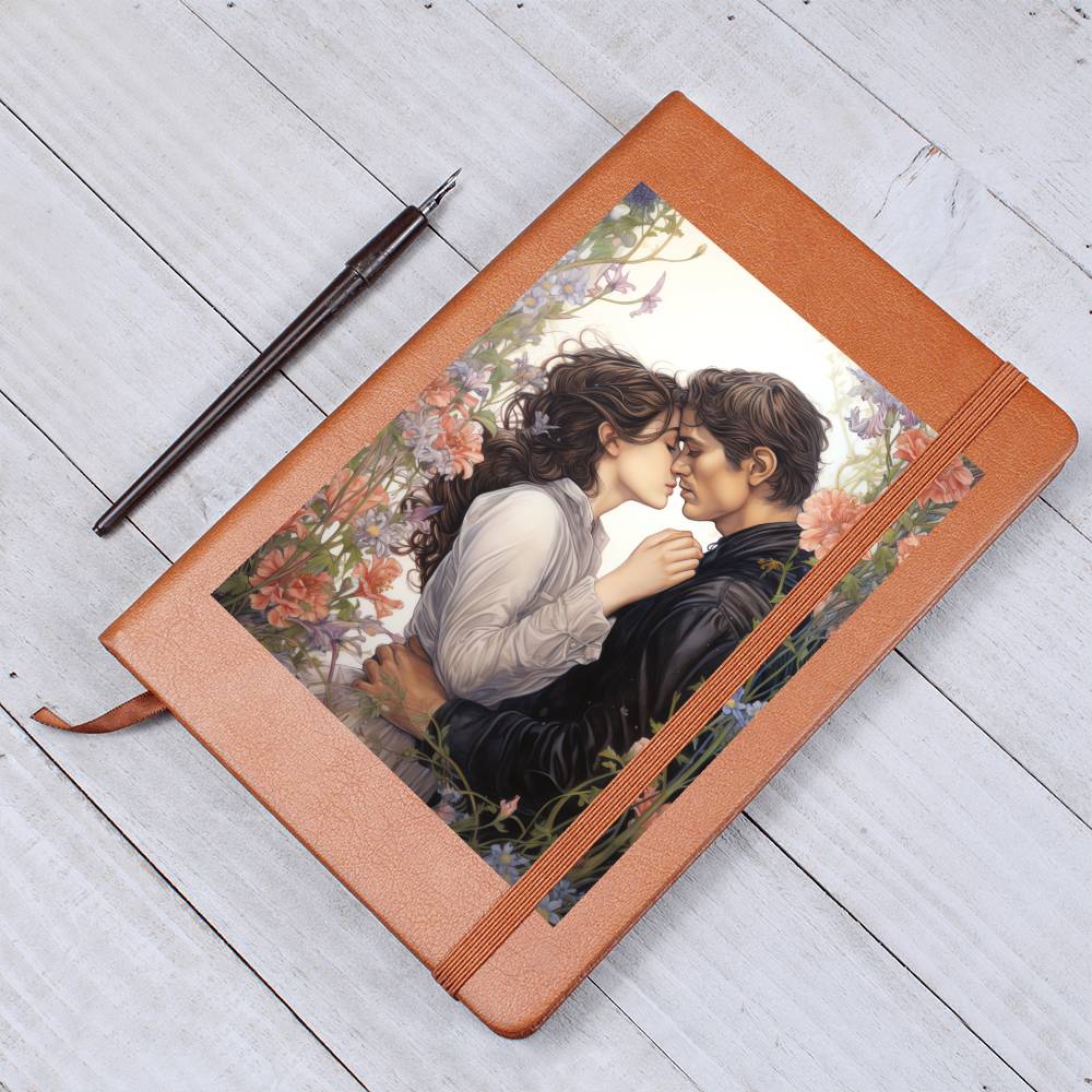 Valentine's Day Art 300 - Vegan Leather Journal