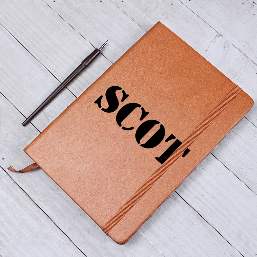 Scot - Vegan Leather Journal