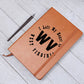 Heart In West Virginia v01 - Vegan Leather Journal