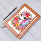 Cute Unicorn 085 - Vegan Leather Journal