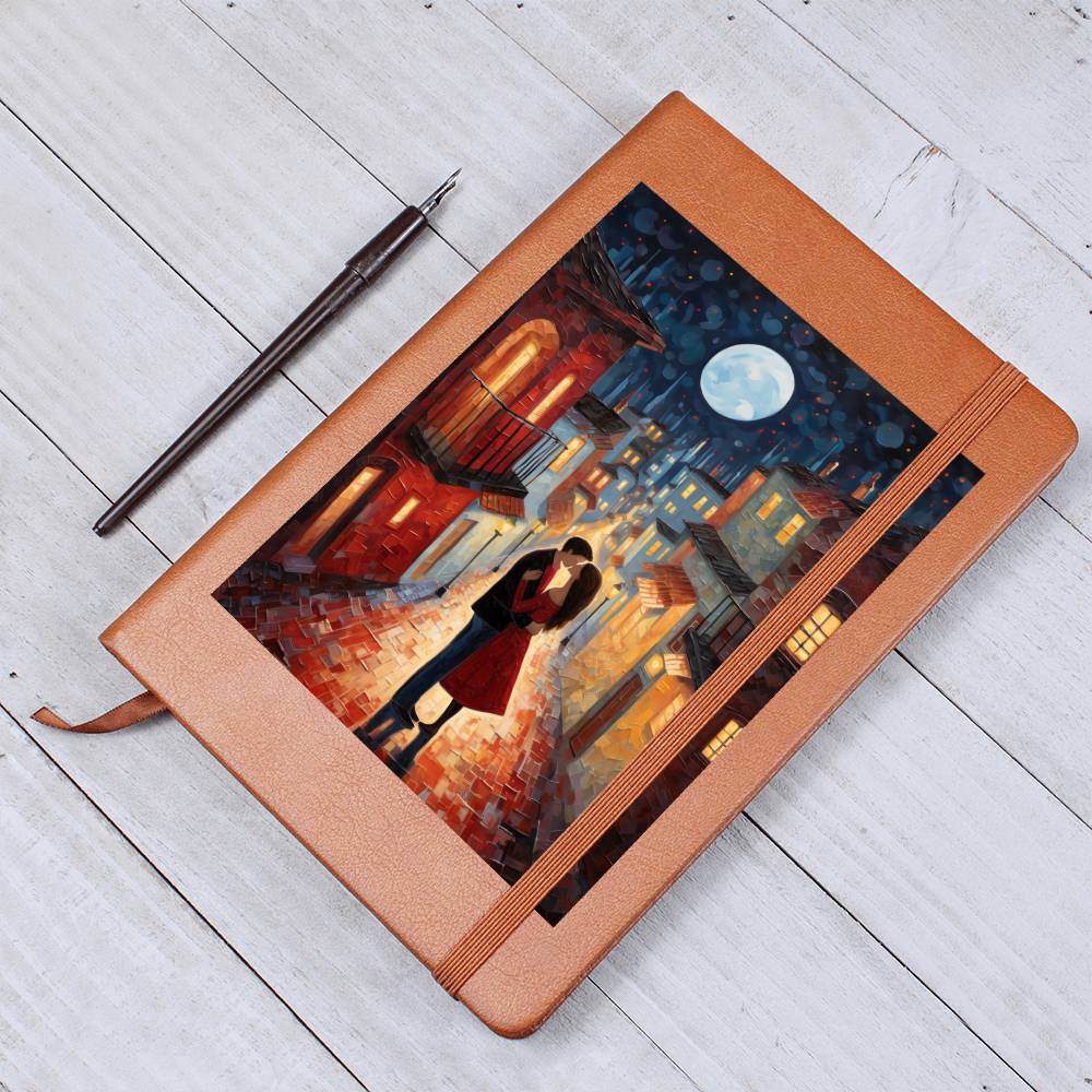 Valentine's Day Art 262 - Vegan Leather Journal