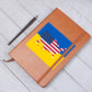 Ukrainian-American - Vegan Leather Journal