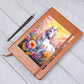 Cute Unicorn 041 - Vegan Leather Journal