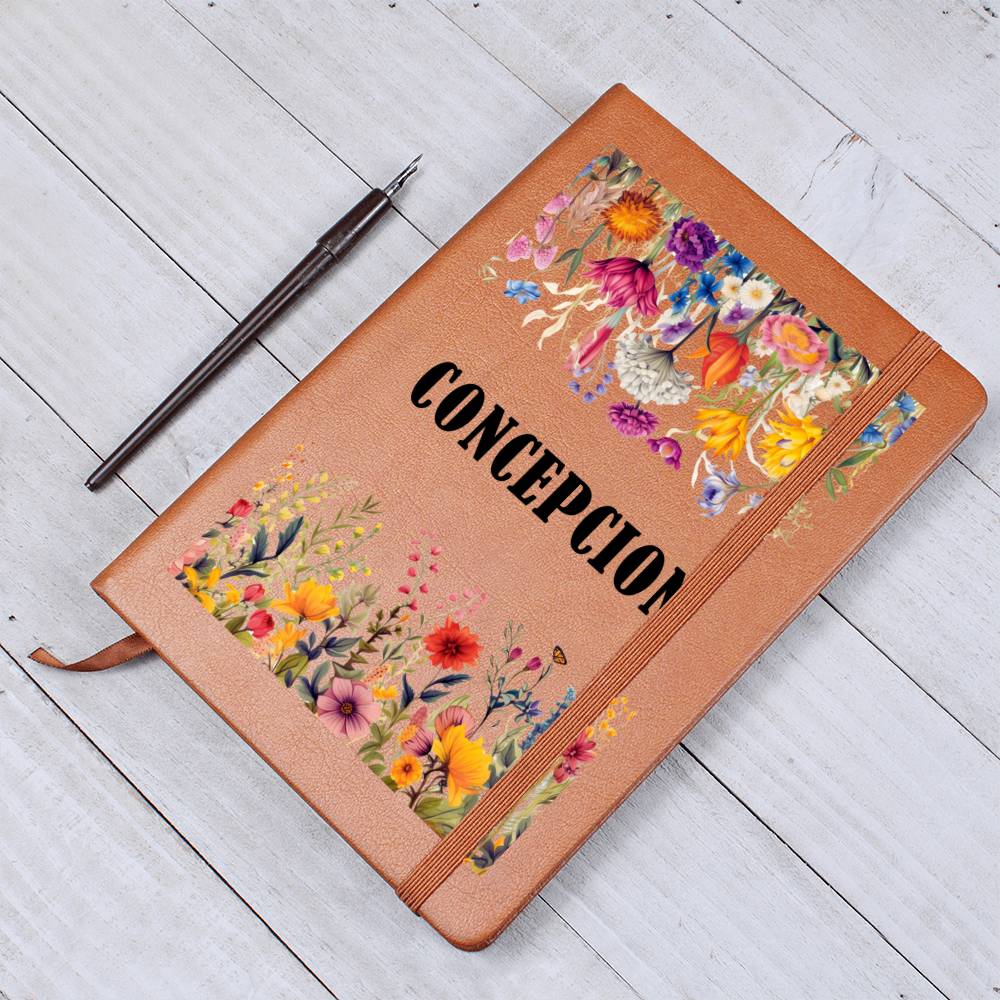 Concepcion (Botanical Blooms) - Vegan Leather Journal