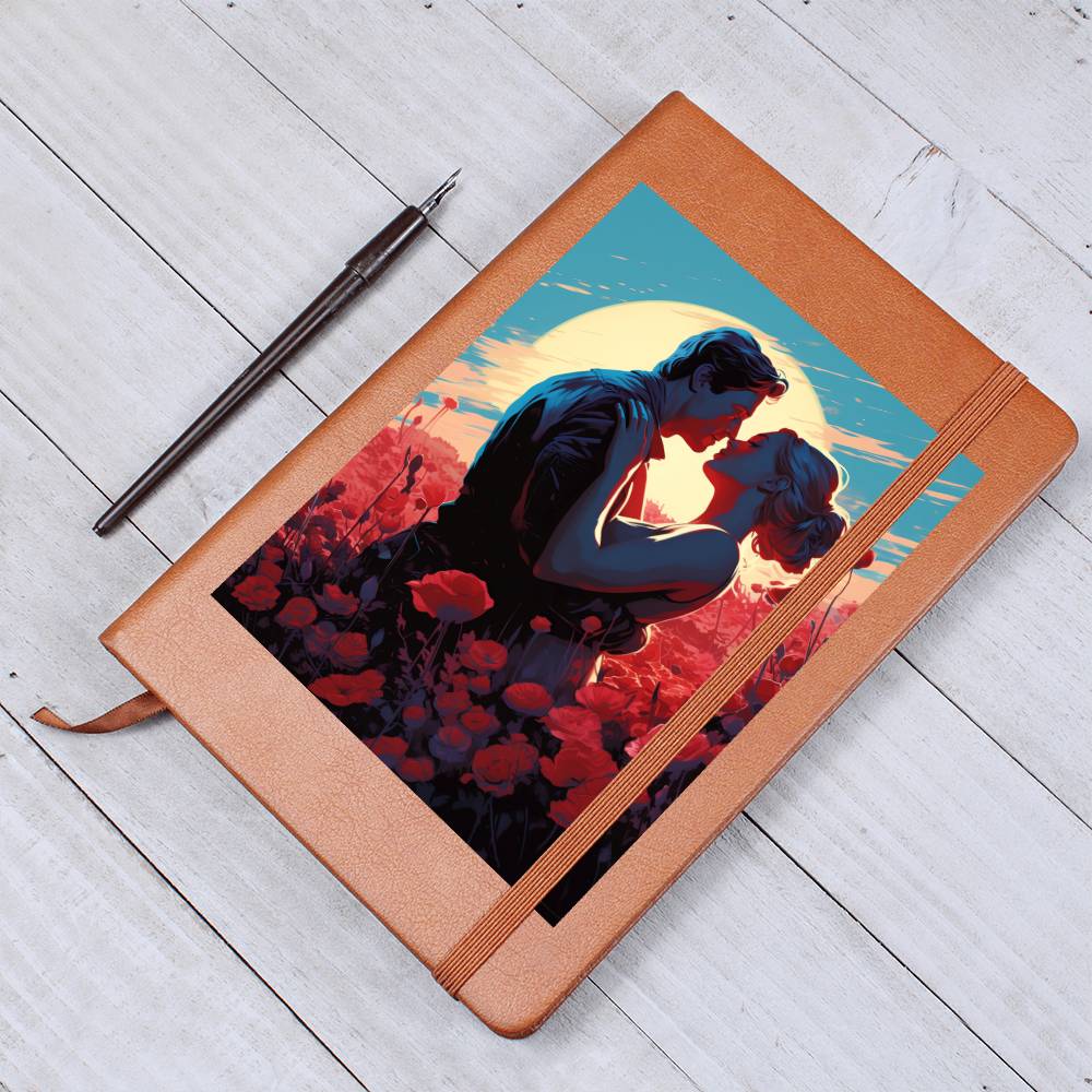Valentine's Day Art 410 - Vegan Leather Journal