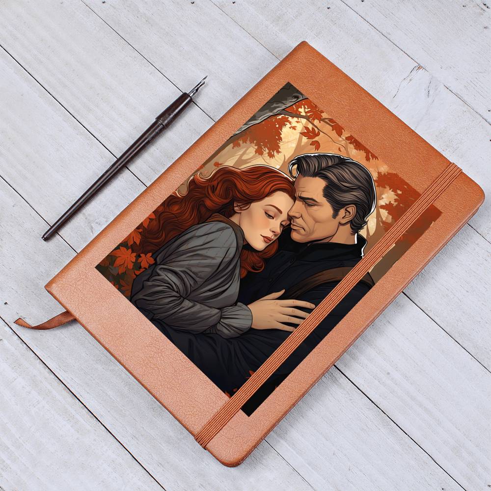 Valentine's Day Art 041 - Vegan Leather Journal
