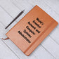 World's Greatest Network and Computer Systems Administrator v1 - Vegan Leather Journal