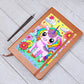 Cute Unicorn 112 - Vegan Leather Journal