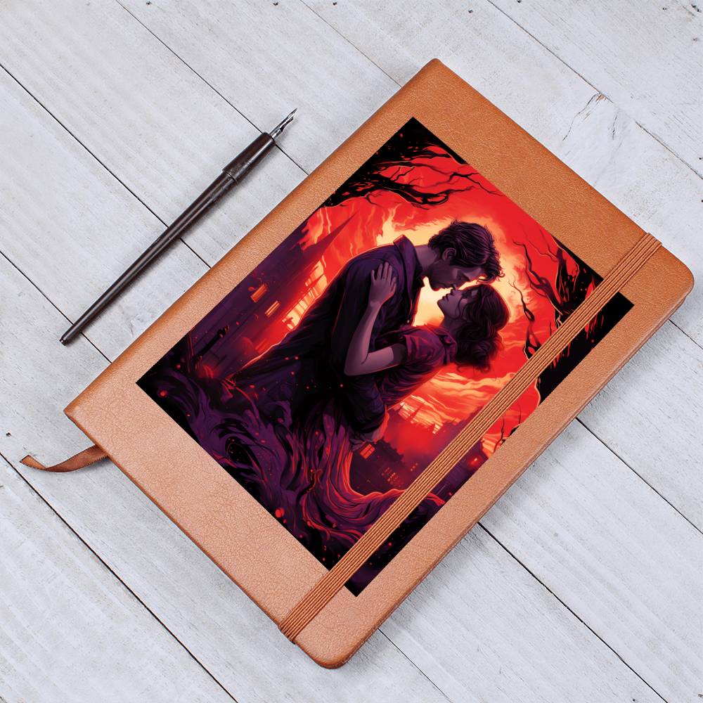Valentine's Day Art 094 - Vegan Leather Journal