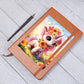 Cute Unicorn 106 - Vegan Leather Journal