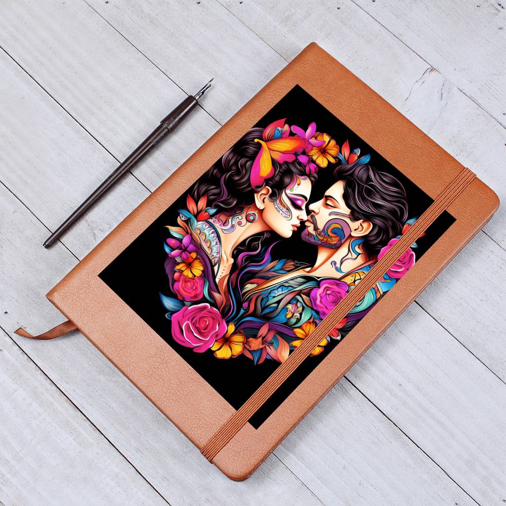 Valentine's Day Art 166 - Vegan Leather Journal
