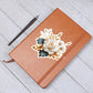 Luxury Wedding Decor Sticker 003 - Vegan Leather Journal