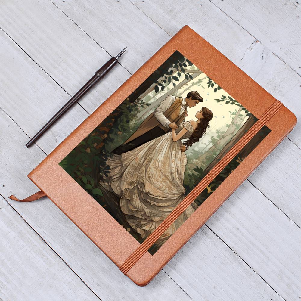 Valentine's Day Art 331 - Vegan Leather Journal