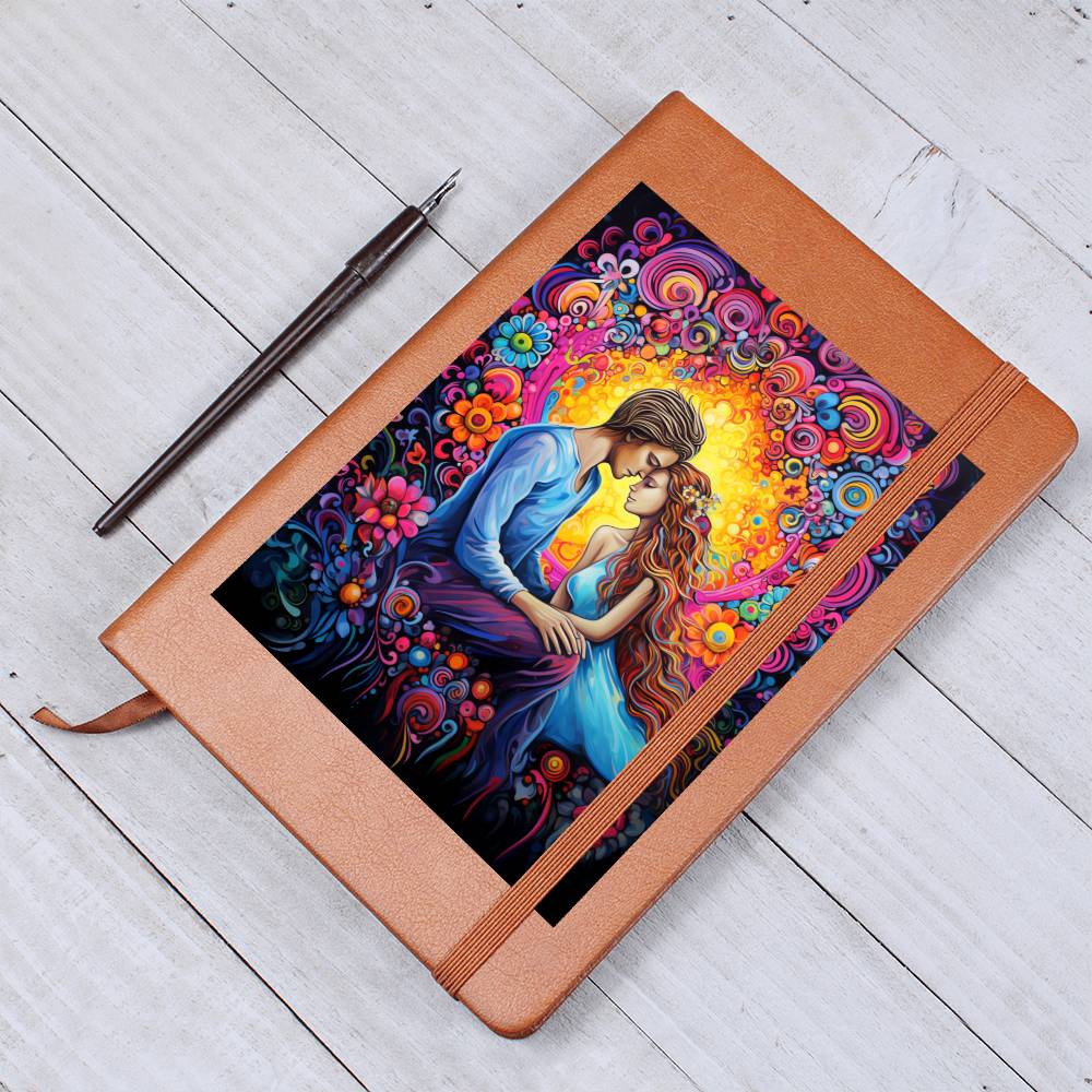 Valentine's Day Art 226 - Vegan Leather Journal