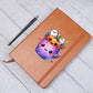 Cute Halloween Sticker 011 - Vegan Leather Journal
