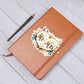 Luxury Wedding Decor Sticker 083 - Vegan Leather Journal