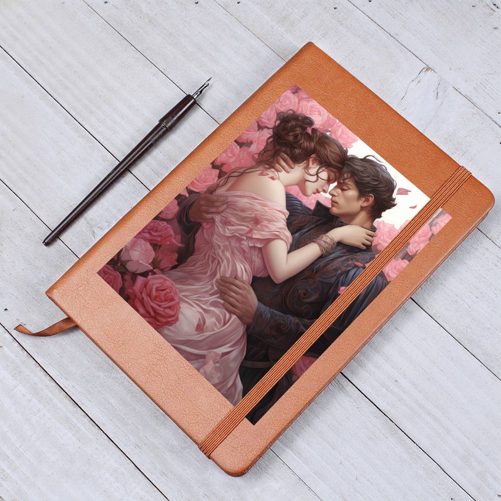Valentine's Day Art 306 - Vegan Leather Journal