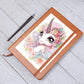 Cute Unicorn 048 - Vegan Leather Journal