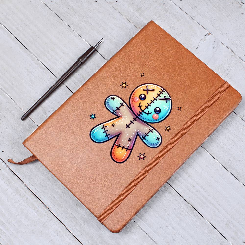 Cute Halloween Sticker 044 - Vegan Leather Journal