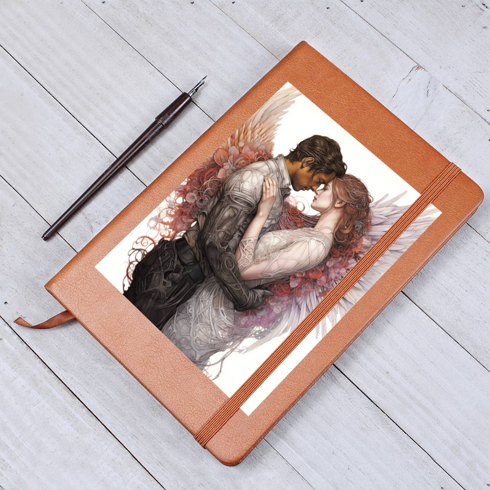 Valentine's Day Art 060 - Vegan Leather Journal