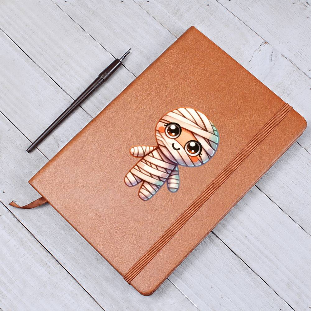 Cute Halloween Sticker 079 - Vegan Leather Journal