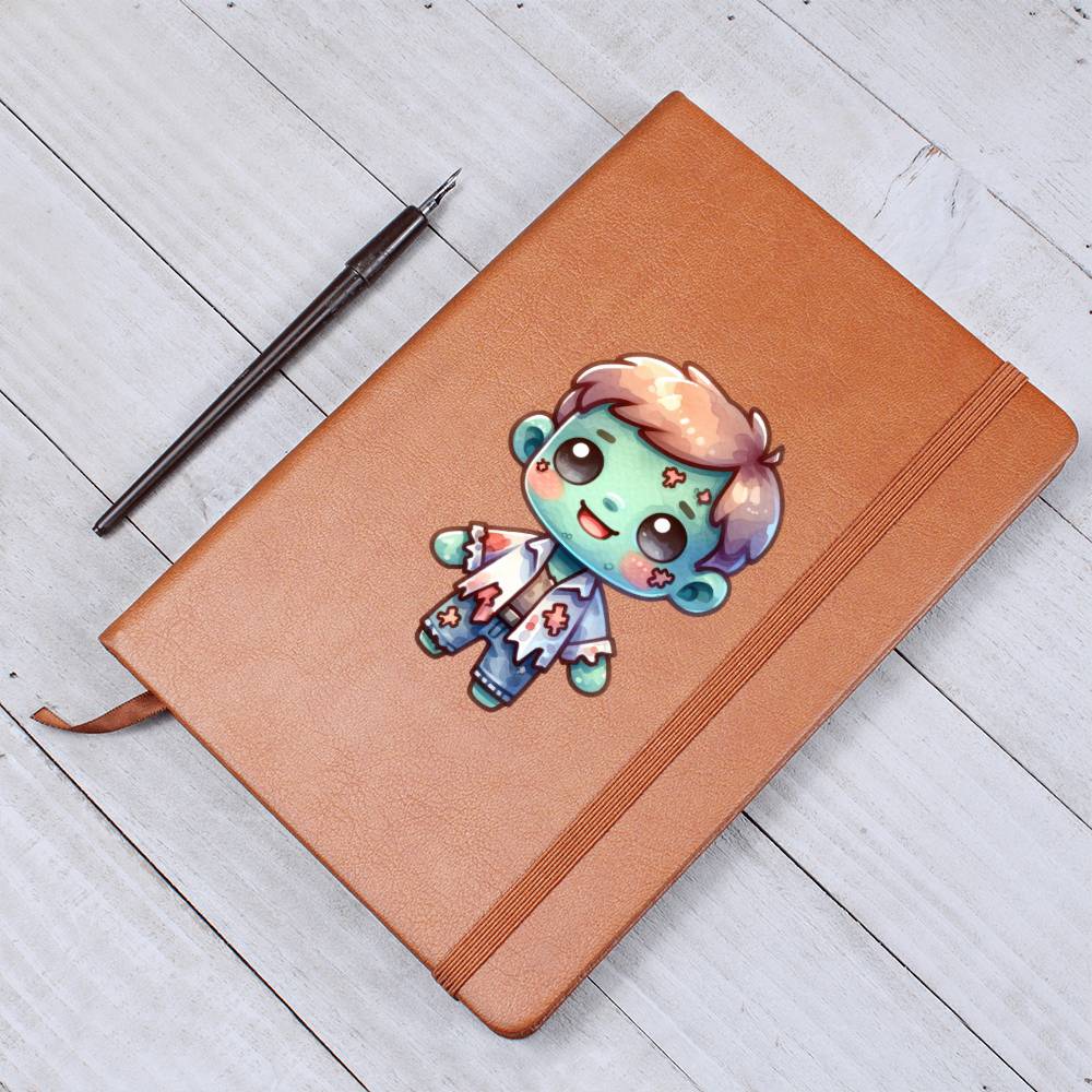 Cute Halloween Sticker 081 - Vegan Leather Journal