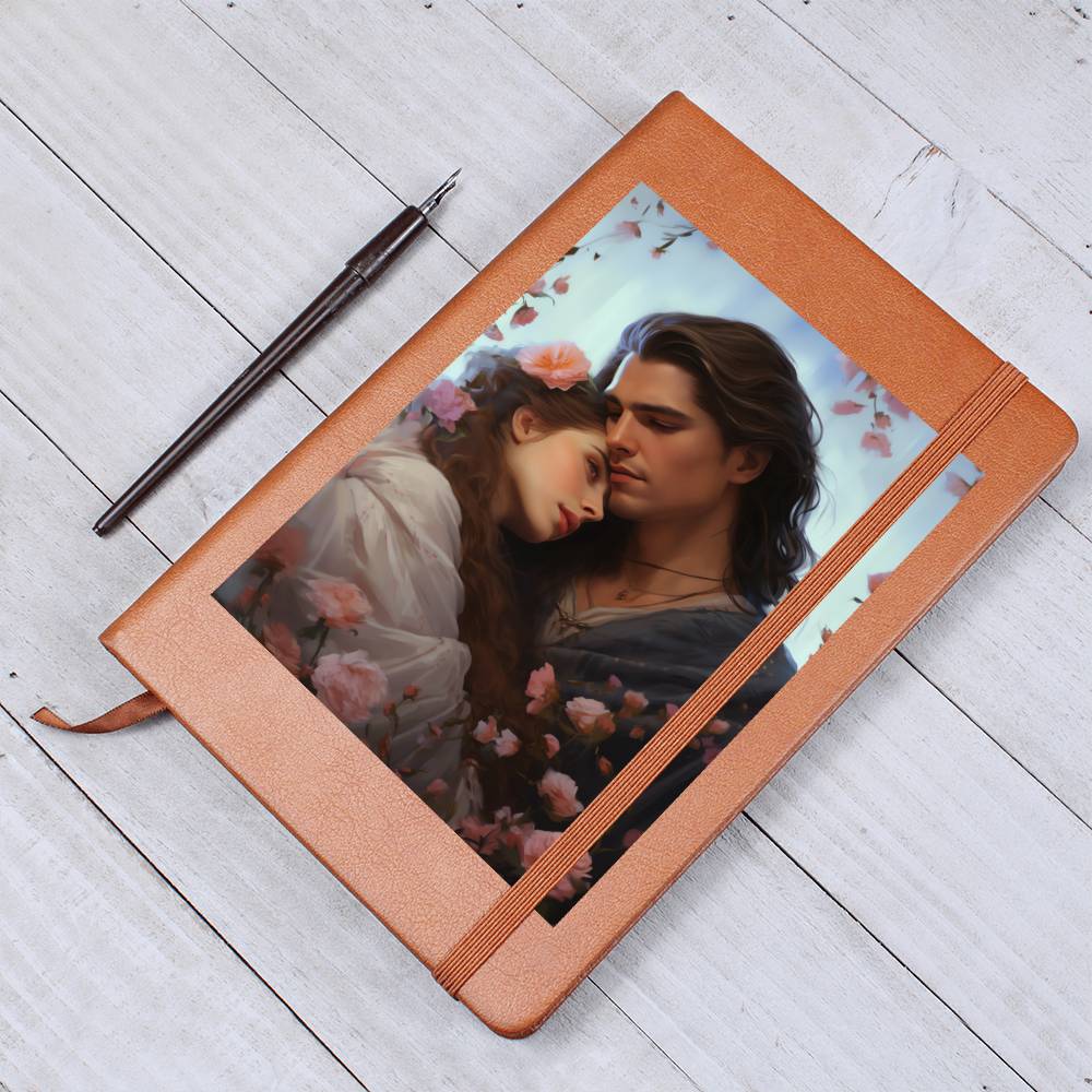 Valentine's Day Art 084 - Vegan Leather Journal