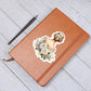 Luxury Wedding Decor Sticker 024 - Vegan Leather Journal