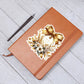 Luxury Wedding Decor Sticker 049 - Vegan Leather Journal