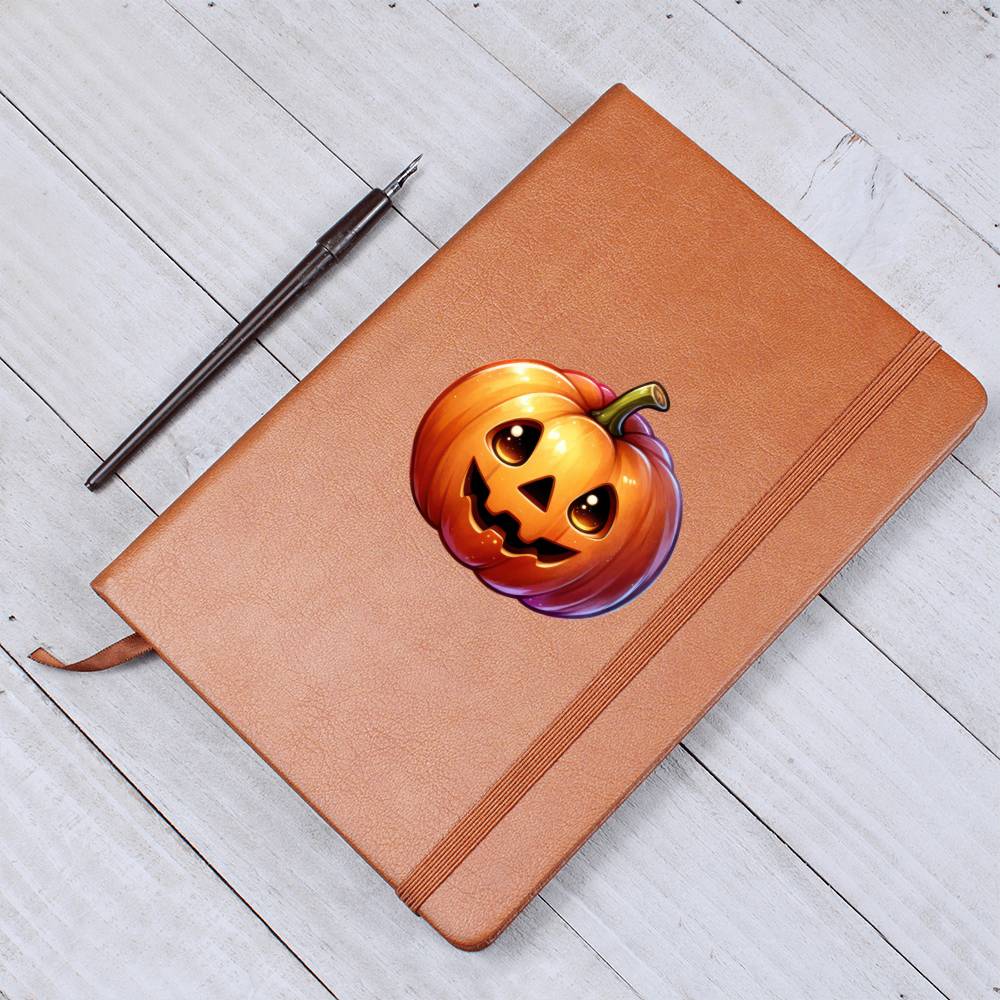 Cute Halloween Sticker 051 - Vegan Leather Journal