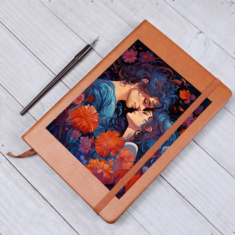 Valentine's Day Art 482 - Vegan Leather Journal