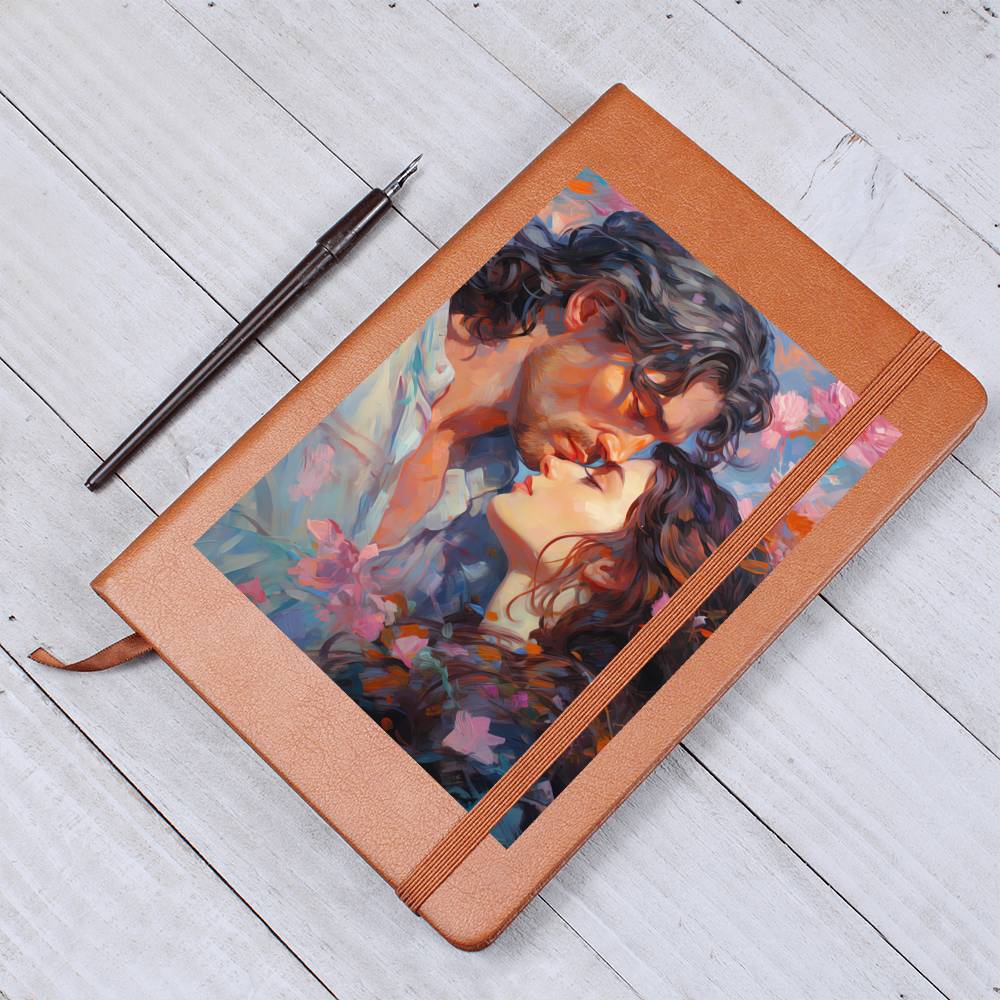 Valentine's Day Art 309 - Vegan Leather Journal