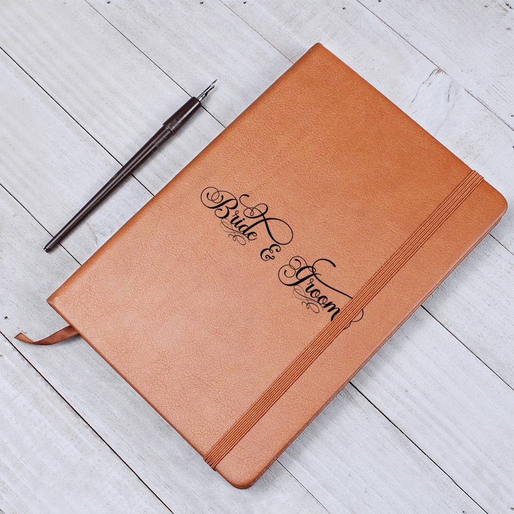 Bride & Groom - Vegan Leather Journal