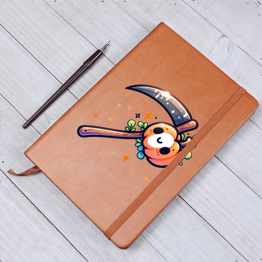 Cute Halloween Sticker 063 - Vegan Leather Journal