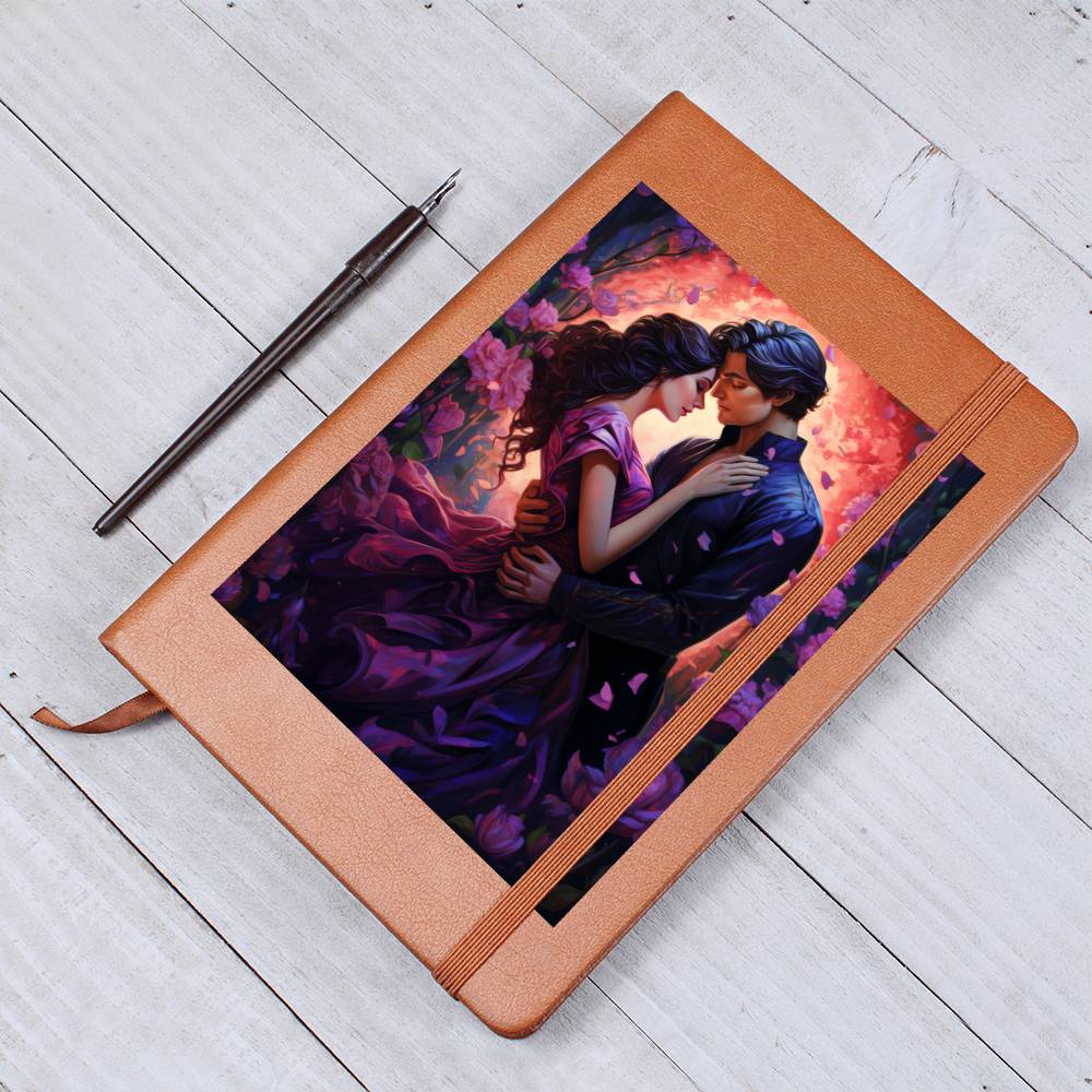 Valentine's Day Art 100 - Vegan Leather Journal