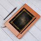 Ornate Gold Cover 025 - Vegan Leather Journal