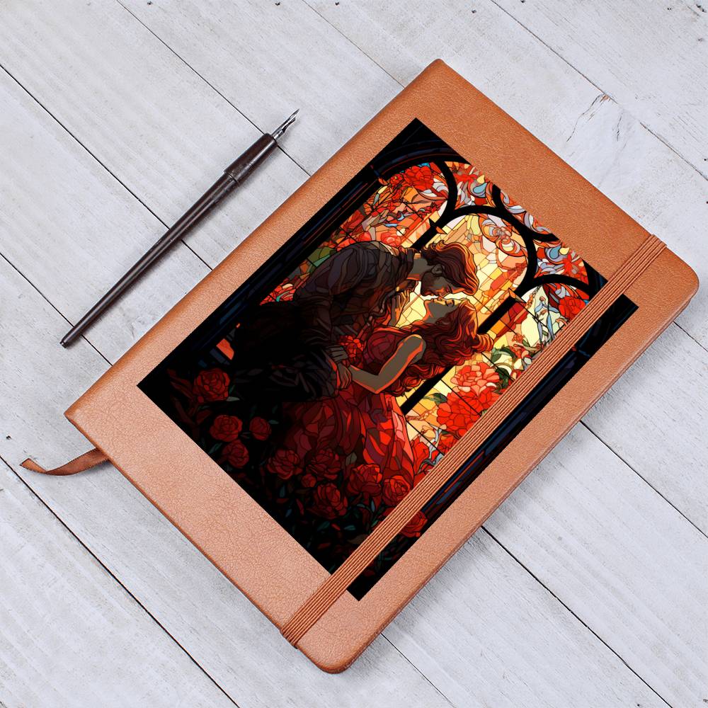 Valentine's Day Art 296 - Vegan Leather Journal