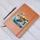 Cute Sea Turtle 009 - Vegan Leather Journal