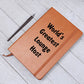 World's Greatest Lounge Host v1 - Vegan Leather Journal