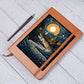 Minimalist BOHO Art 007 - Vegan Leather Journal