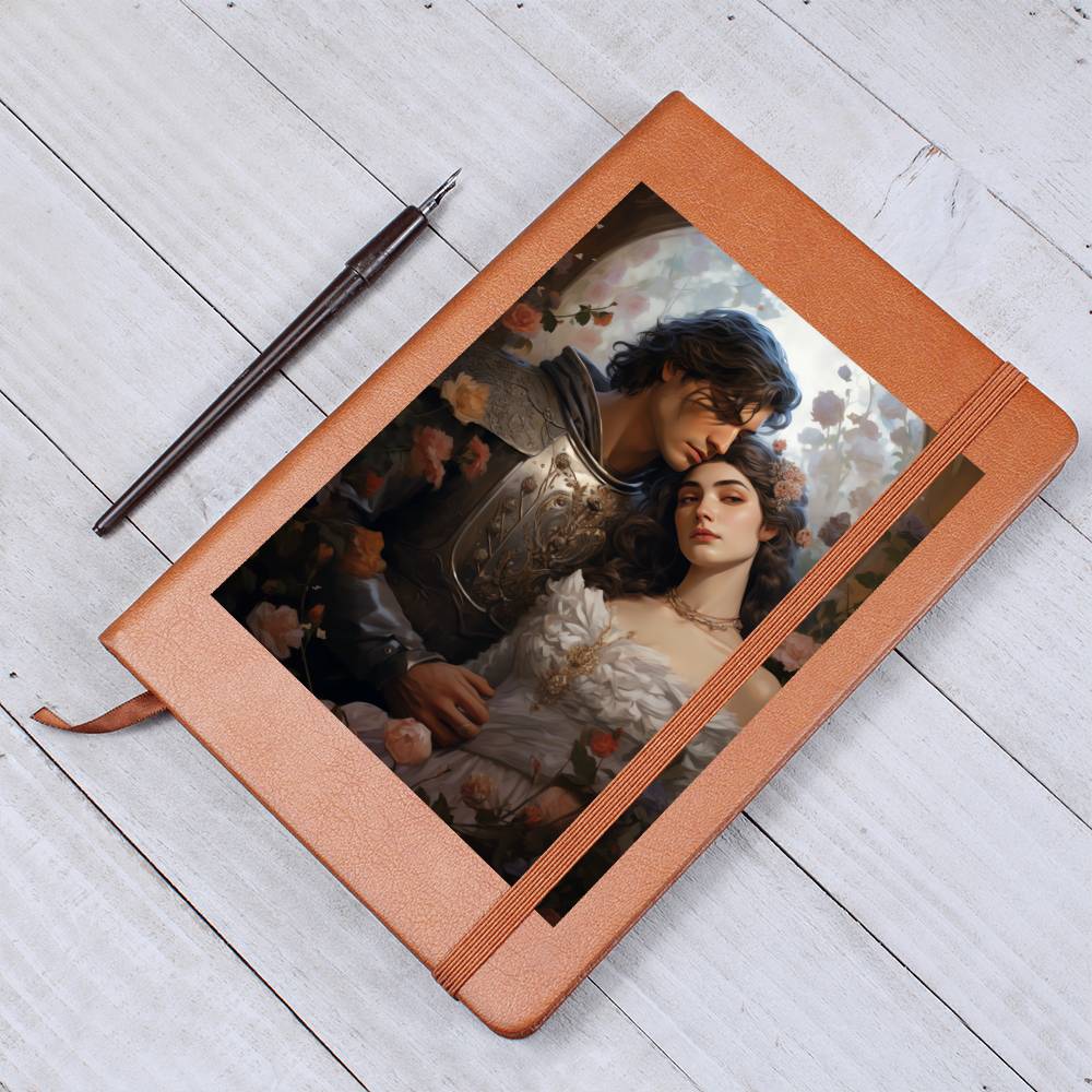 Valentine's Day Art 325 - Vegan Leather Journal