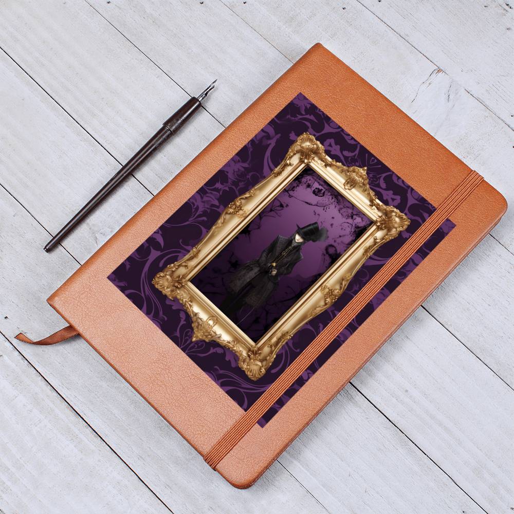 Ornate Gold Cover 110 - Vegan Leather Journal